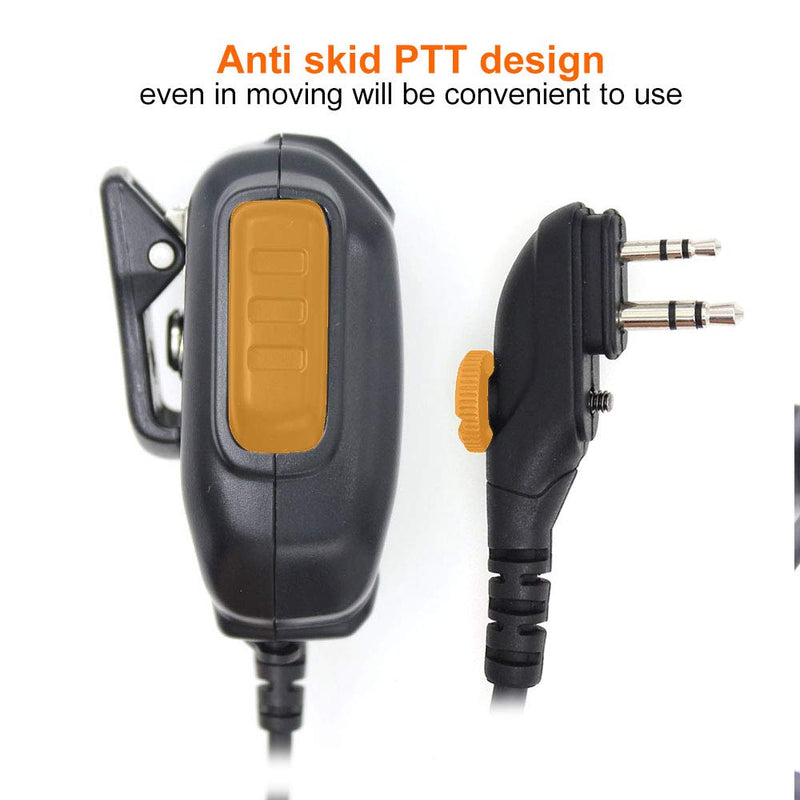[Australia - AusPower] - ANYSECU HYT SM08M3 Microphone Portable Speaker for Hytera TC-600 TC-610 TC-620 TC-700 TC-580 TC-518 TC-618 Two Way Radio 