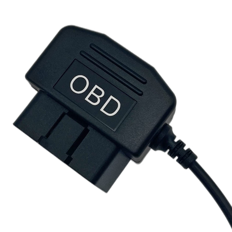 [Australia - AusPower] - HYXUAN OBD Power Cable 18.7in Universal OBD2 USPower Charging Cable Connector Charger for Phone Car GPS DVR Camera Dashboard 16Pin 