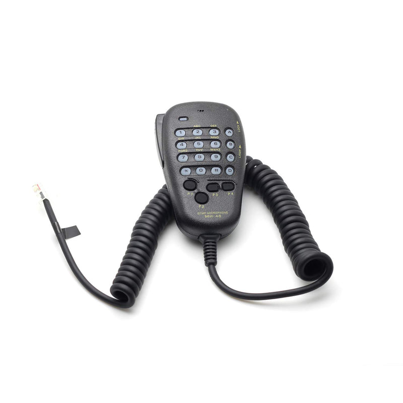 [Australia - AusPower] - Kymate MH-48A6J 6 Pin Coil Cord DTMF Speaker Microphone with Button for Yaesu FT-7800R FT-8800R FT-8900R FT-7900R FT-7100M1 FT-1900R FT-2600 FT-2800 FT1802 FT-1807 Mobile Radio Hand Mic 