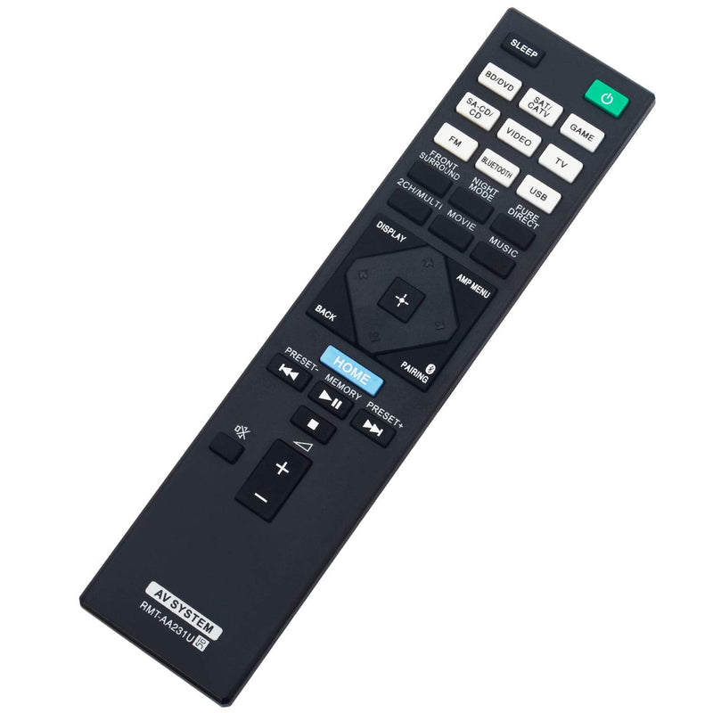 [Australia - AusPower] - RMT-AA231U Replacement Remote Control Applicable for Sony 7.2ch Home Theater AV Receiver STR-DH770 STRDH770 