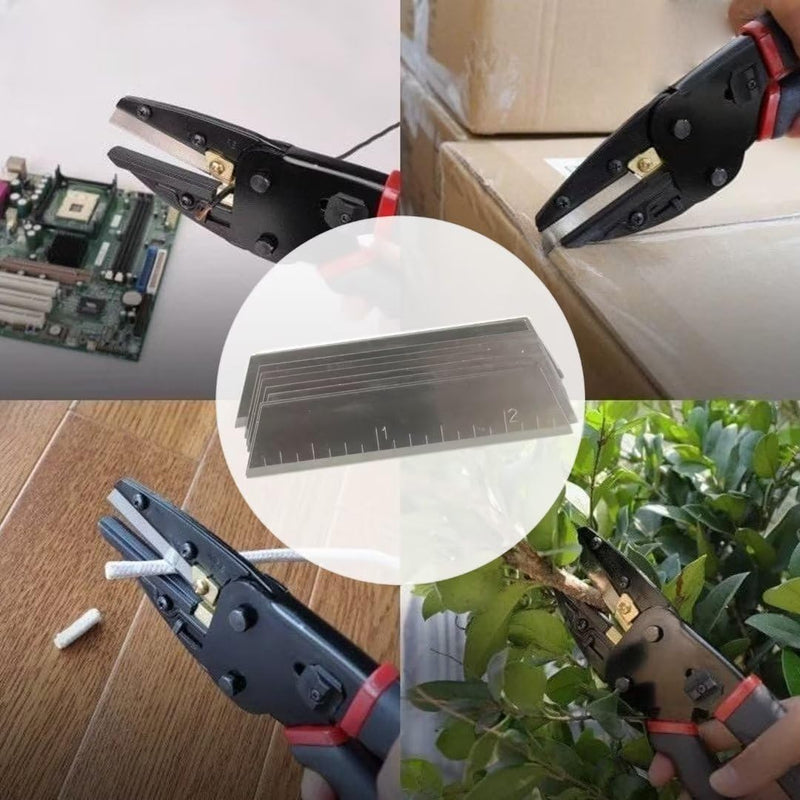 [Australia - AusPower] - 10pcs 2.5 in Blades w/Storage box for Craftsman Handi-Cut 37300 37310 37200 301 Accu-cut 