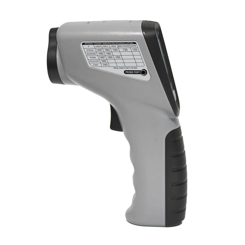[Australia - AusPower] - Escali SpotIR Infrared Surface and Probe Digital Thermometer, Standard, Grey/Black Handheld 