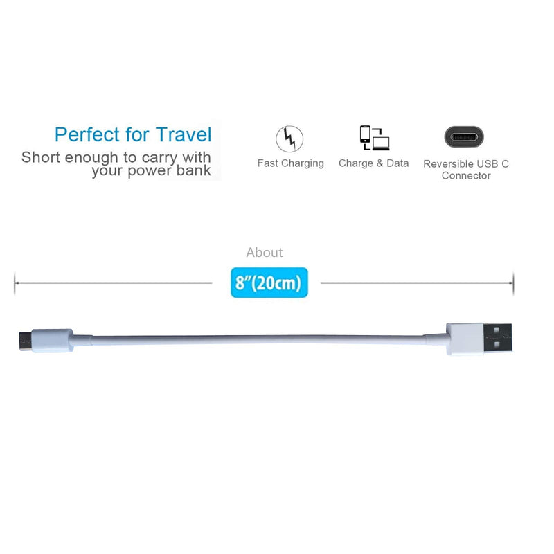 [Australia - AusPower] - Slimall Touch Stylus Pointer S Pen Replacement for Samsung Galaxy Tab A 10.1 2016 SM-P580 P580 P585 + Replacement Tips/Nibs + Short USB c Cable (White) 