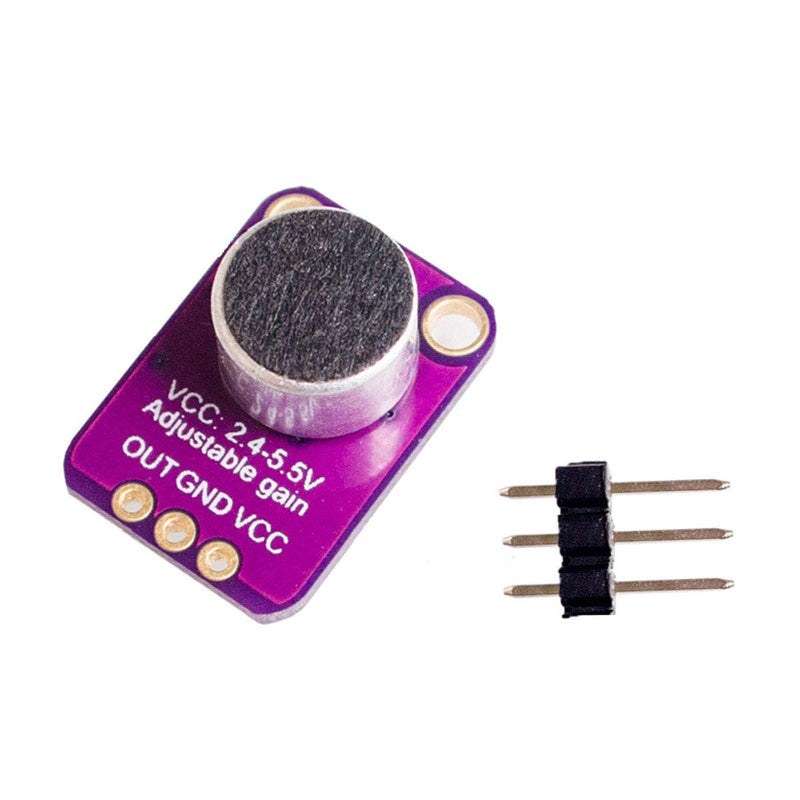 [Australia - AusPower] - NOYITO MAX4466 Electret Microphone Amplifier Adjustable Gain (Pack of 2) 