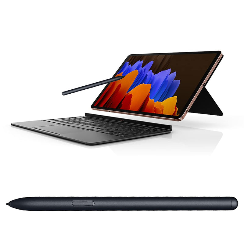 [Australia - AusPower] - Tab S7 (Without Bluetooth) Pen Replacement Touch Pen Stylus Pen S Pen for Samsung Galaxy Tab S7 (Mystic Black) 