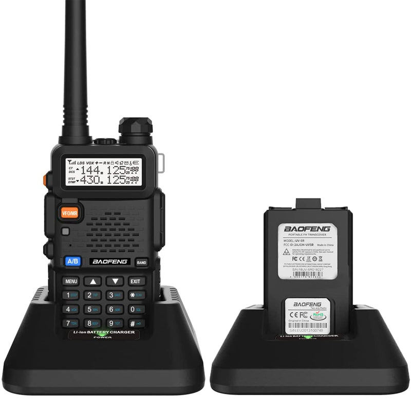 [Australia - AusPower] - BAOFENG UV-5R Dual Band Two Way Radio (Black) 