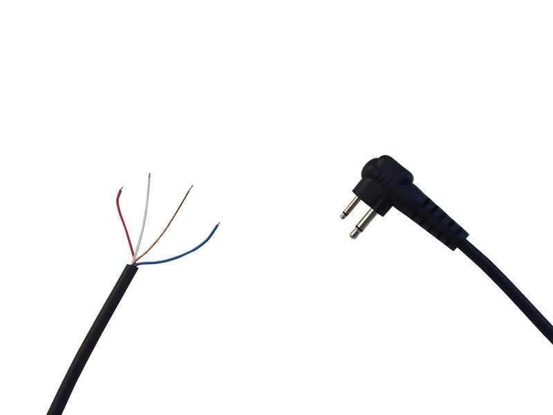 [Australia - AusPower] - Anteenna TW-M-REP-Cable (2 Packs) Replacement Cable of Remote Speaker Mic for Two Way Radio for Motorola GP-2000/GP-300 Radio 2 Pins Plug 