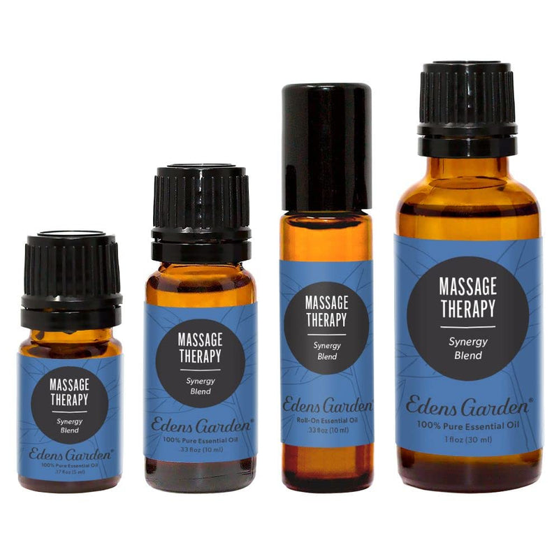 [Australia - AusPower] - Edens Garden Massage Therapy Essential Oil Synergy Blend, 100% Pure Therapeutic Grade (Undiluted Natural/ Homeopathic Aromatherapy Scented Essential Oil Blends) 30 ml 1.01 Fl Oz (Pack of 1) 