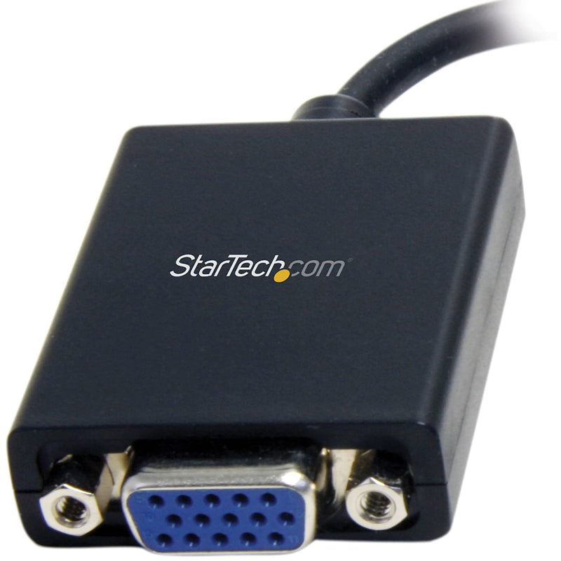 [Australia - AusPower] - StarTech.com Mini DisplayPort to VGA Adapter - Active Mini DP to VGA Converter - 1080p Video - VESA Certified - mDP or Thunderbolt 1/2 Mac/PC to VGA Monitor/Display - mDP 1.2 to VGA Dongle (MDP2VGA) 