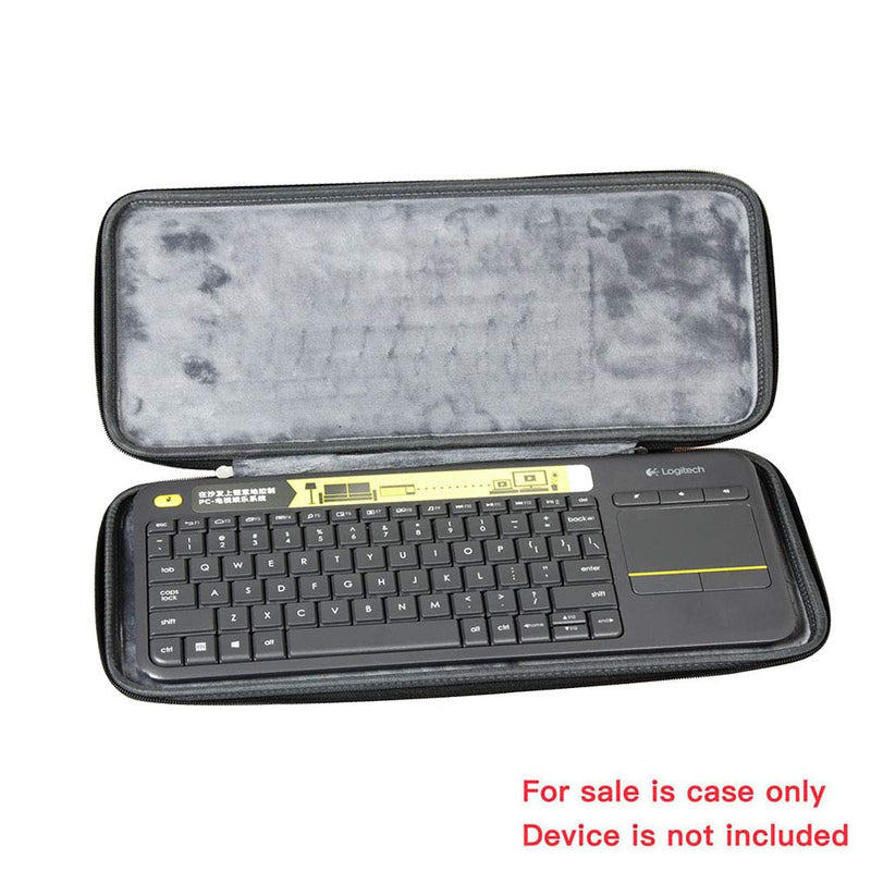 [Australia - AusPower] - Hermitshell Hard Travel Case Fits Logitech K400 920-007119 Plus Wireless Touch Keyboard PU case 