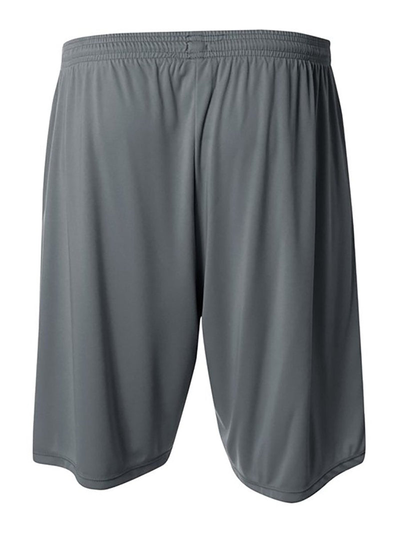 [Australia - AusPower] - MadSportsStuff Youth Basketball Shorts for Boys Girls Kids - with no Pockets Football Soccer Lacrosse Graphite Medium 