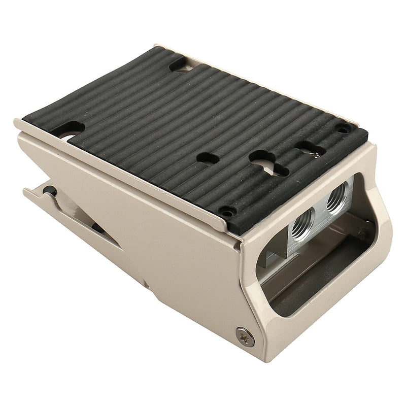 [Australia - AusPower] - Baomain Pneumatic Foot Pedal Valve FV-320 Momentary 3 Way 2 Position 1/4"PT Threaded Rubber Nonslip Pressure Control 