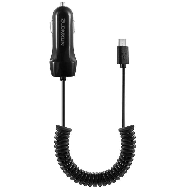 [Australia - AusPower] - Car Charger with Micro USB Cable for Samsung Galaxy S7 Edge/S7/S6/S6 Edge/S4/Note 5/A10/J7/J6/A9,LG G4/Stylo 3,HTC m9/m8,Motorola X/Moto G5,All Micro Phones 