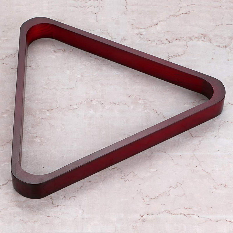 [Australia - AusPower] - OwnMy Set of 2 Wooden Billiard Ball Rack Set, Vintage Solid Wood Billiard 8-Ball Triangle Rack & 9-Ball Diamond Rack Table Pool Ball Racks 