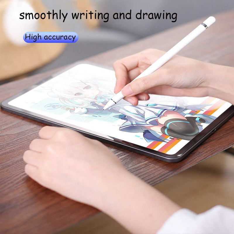 [Australia - AusPower] - Stylus Pen for iPad, iPad Pencil Compatible for iOS, Android, iPad Air/Pro/Mini 2/3/4 and More, Rechargeable Pen for Tablet (White) Universal 
