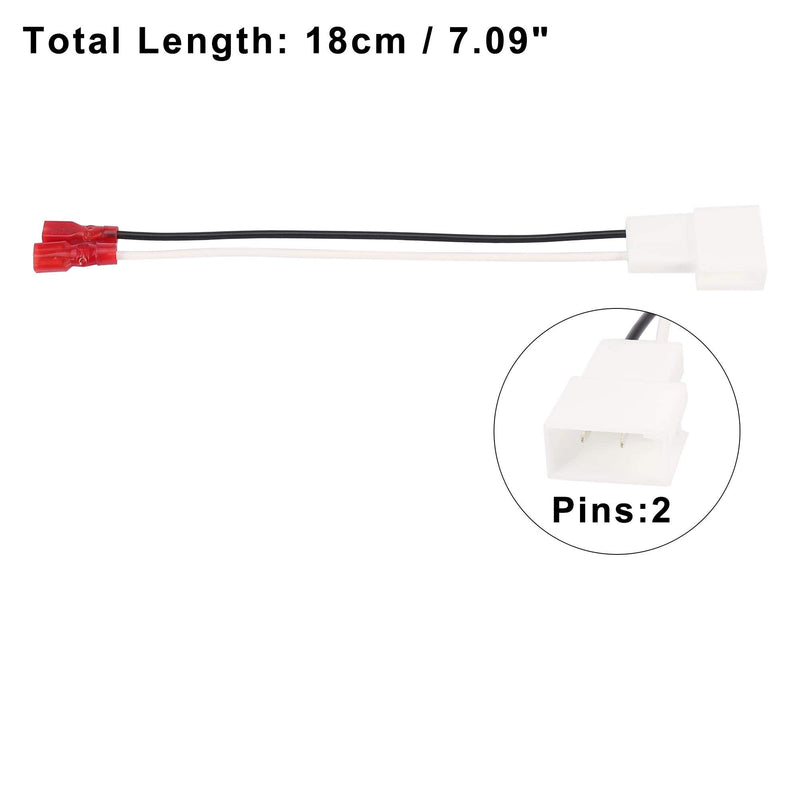 [Australia - AusPower] - X AUTOHAUX 4pcs Car Speaker Connector Harness Adapter 72-8104 for Toyota Corolla 1993-2008 2013-2015 for Scion TC 2010-2012 