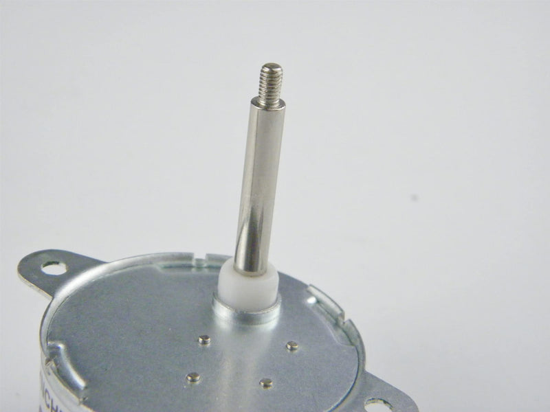 [Australia - AusPower] - CHANCS TYC-40 DC Synchronous Electric Motor 12V 5RPM CW/CCW Small Gear Motor Shaft 4.6cm for Christmas Decoration Shaft 46mm 