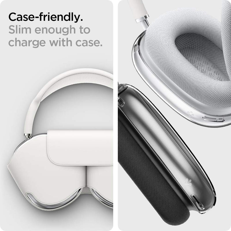 [Australia - AusPower] - Spigen Ultra Hybrid PRO Designed for Airpods Max Case Cover Protective Ear Cup Covers - Crystal Clear 