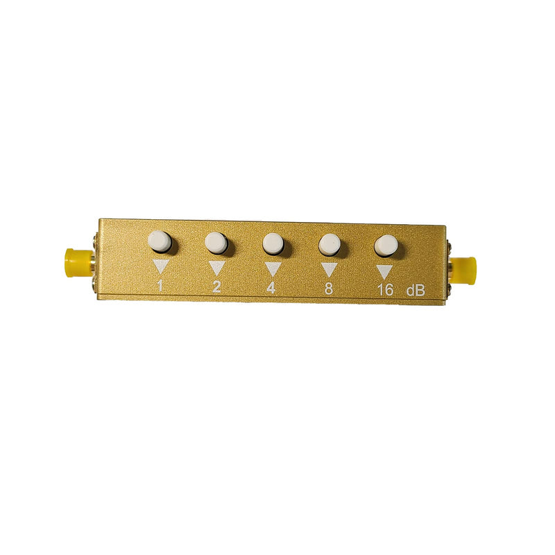 [Australia - AusPower] - Adjustable Key-Press Attenuator Step-Adjustable Attenuator 0-30dB SMA 2W 