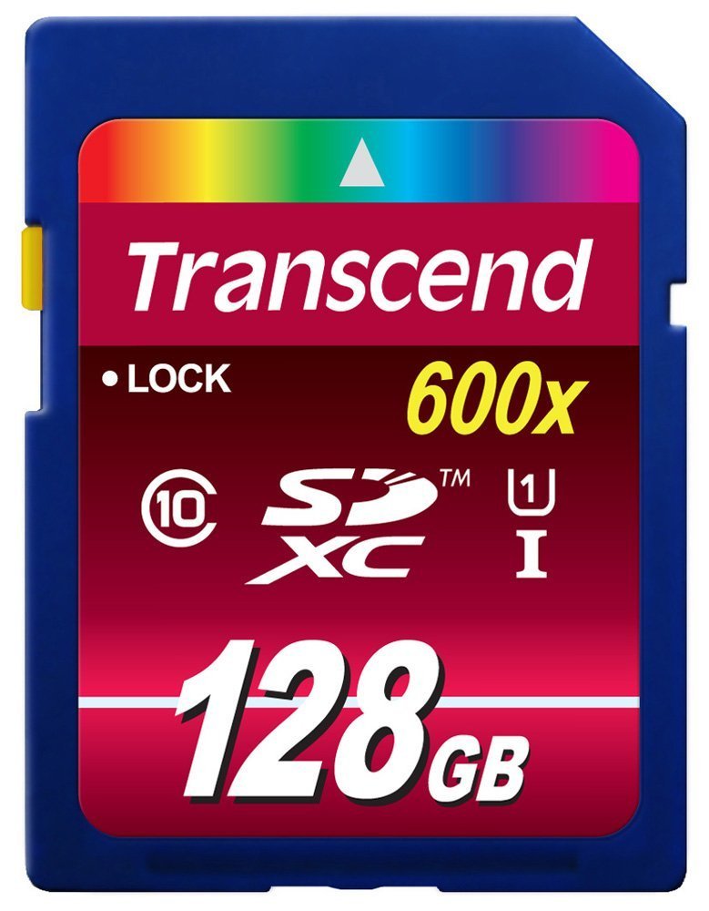 [Australia - AusPower] - Transcend 128GB SDXC Class 10 UHS-1 Flash Memory Card Up to 90MB/s (TS128GSDXC10U1) 128 GB Standard Packaging 