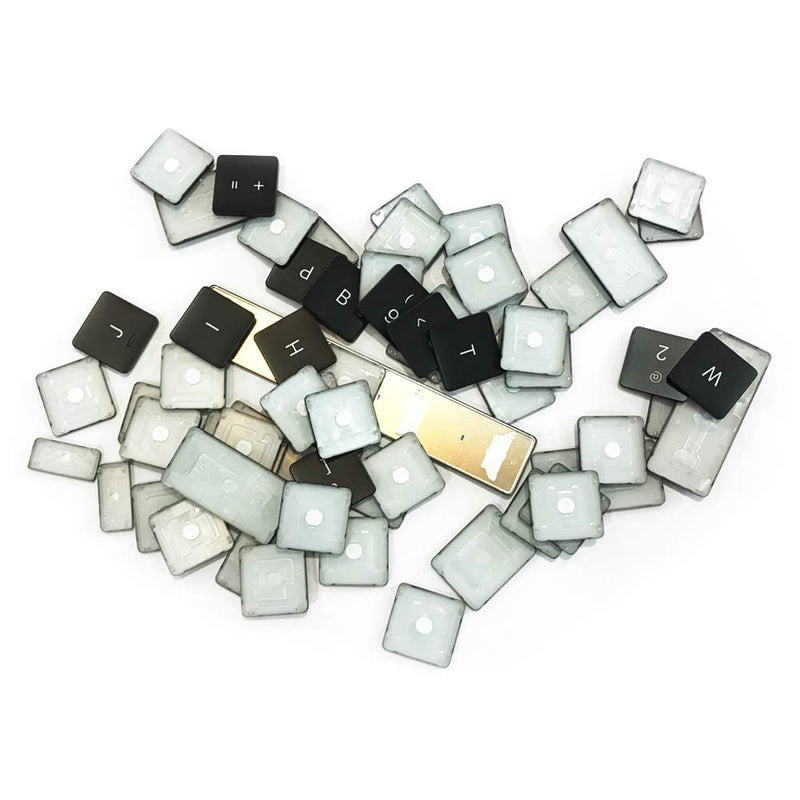 [Australia - AusPower] - Willhom Keyboard Keys, Keycap US Set Replacement for MacBook Pro Touch Bar 13-inch A1989, 15-inch A1990 2018 2019 