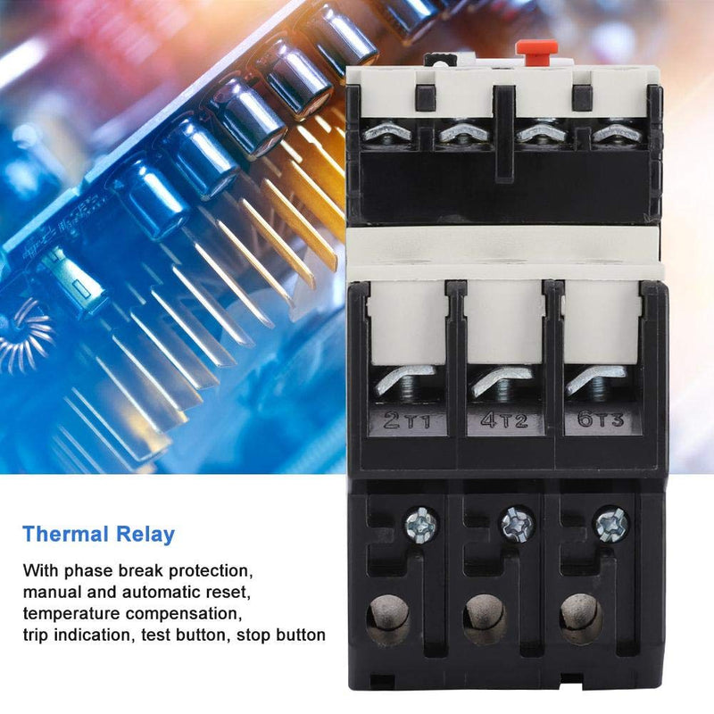 [Australia - AusPower] - NR2-25 Thermal Overload Relay Electric Adjustable Motor Protection Thermal Overload Protection Relay(12-18A) 