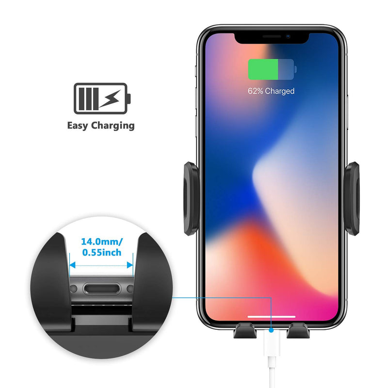 [Australia - AusPower] - Car Phone Mount, WizGear (2 Pack) Air Vent Swift-Grip Phone Holder for Car, Cell Phone Car Mount Air Vent Holder for Any Smartphone with Twist Lock Base 