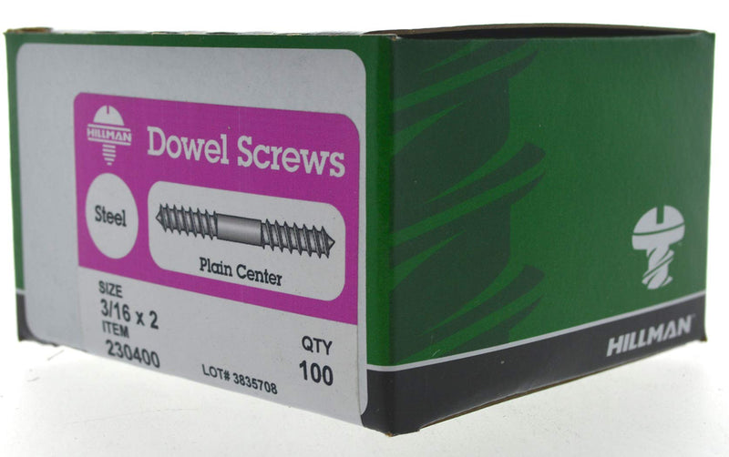 [Australia - AusPower] - Dowel Screws 3/16" x 2" 
