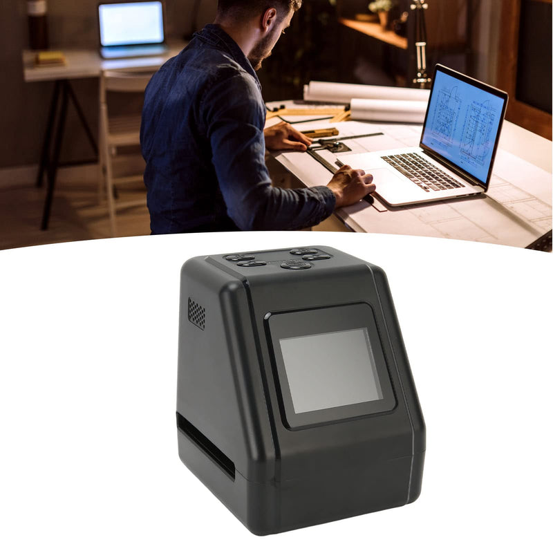 [Australia - AusPower] - VBESTLIFE 12MP All in 1 Film & Slide Scanner, 2inch IPS Screen, 2Seconds Converts 35mm 135 110 126 and Super 8 Films, Slides, Negatives to Digital JPG Photos 