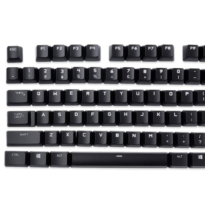 [Australia - AusPower] - HUYUN A Full Set 104-key keycaps Replacement for logitech G610 Mechanical Keyboard A full set keycaps 