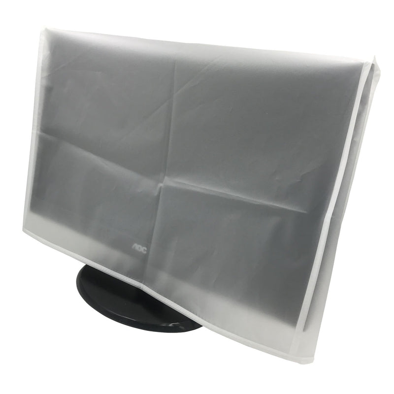 [Australia - AusPower] - Monitor Dust Cover, LED/LCD Antistatic Vinyl Flat-Screen Computer Monitor Water Proof Protective Case by SZBRO for 24" (24W x18H x3D) 24W x18H x3D 