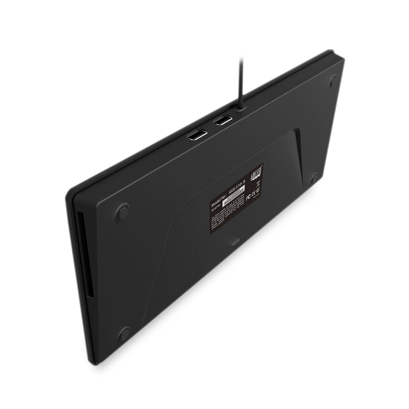[Australia - AusPower] - Adesso SlimTouch 510 Mini Keyboard with USB Hubs (AKB-510HB) 