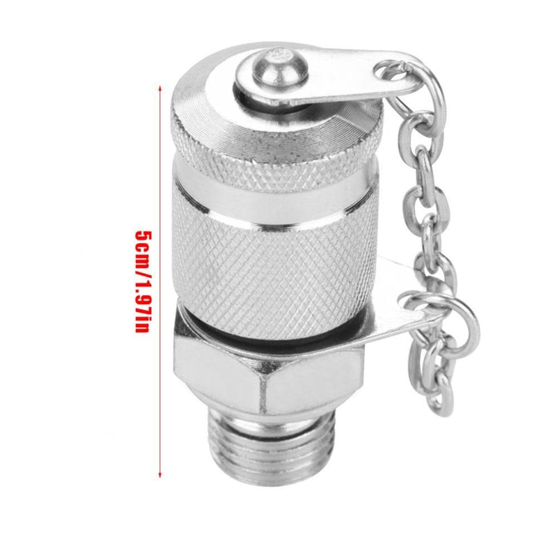 [Australia - AusPower] - 63MPa/630BAR Hydraulic Pressure Test Point Testing Coupling Adapter for Hydraulic System(G3/8) G3/8 