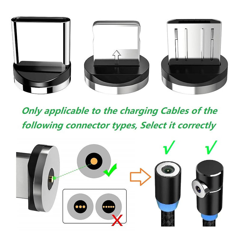 [Australia - AusPower] - Magnetic Charging Series (Type-c Tips)/10pc,Magnetic Type-C Tips,Just Charger Tips Without USB Cable&Non-Data 