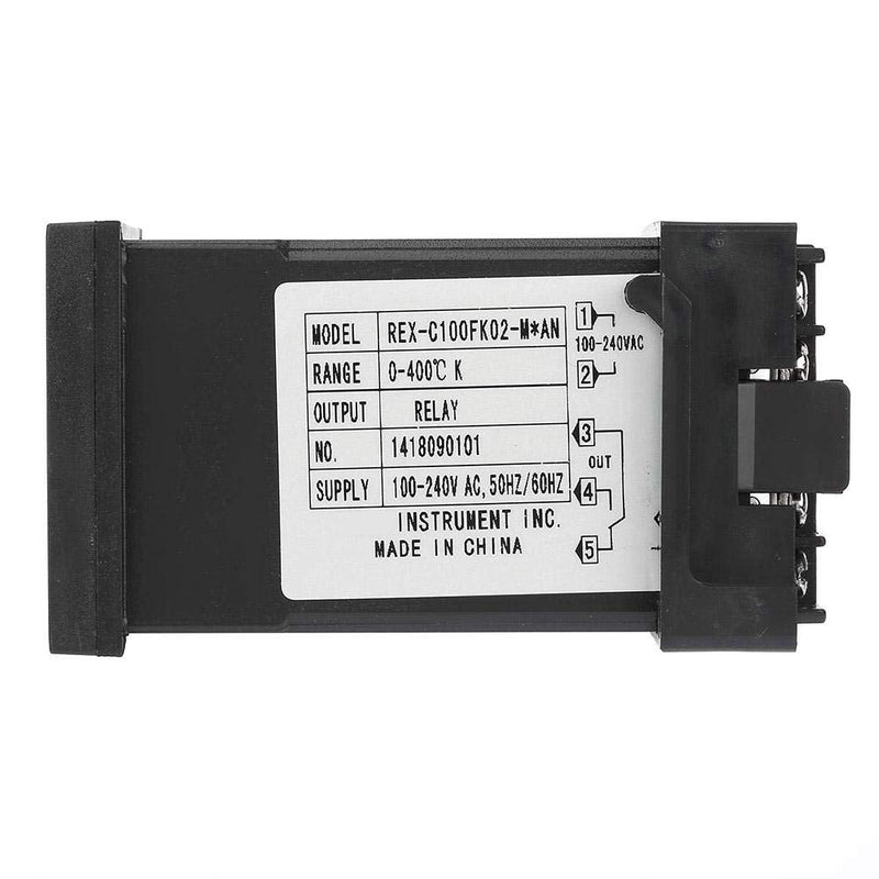 [Australia - AusPower] - REX-C100 Temperature Controller, REX-C100FK02-MAN PID Digital Temperature Controller Relay Output Thermostat AC 250V Temperature Control Switch 