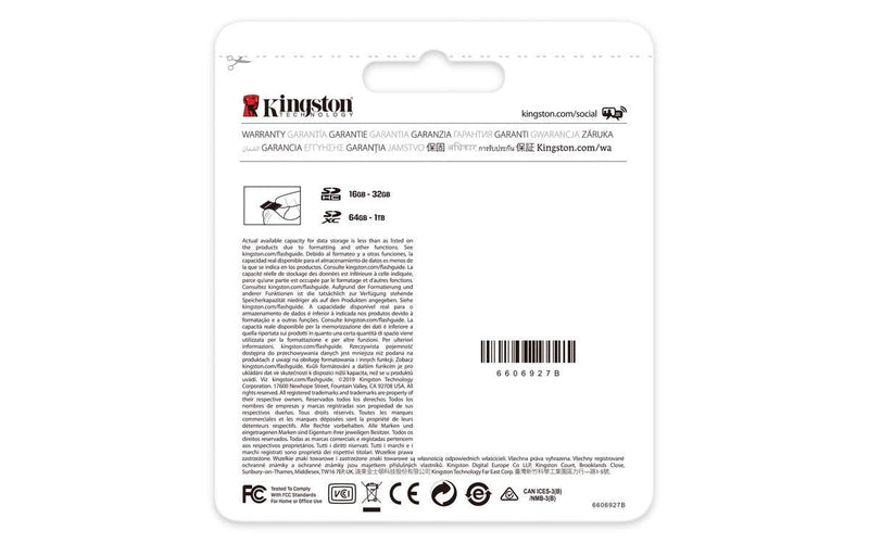 [Australia - AusPower] - Kingston 256 GB SDXC Class 10 Flash Memory Card SDS2 Memory 