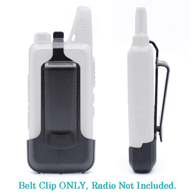 [Australia - AusPower] - Walkie Talkie Belt Clip Compatible for WLN KD-C1 AP-100 Retevis RT22 Zastone X6 NKTECH NK-U1 Zeadio ZS-B1 LUITON LT-316 TIDRADIO TD-M8 RADTEL RT-10 RADIODDITY R1 Two Way Radio (8 Pack) 