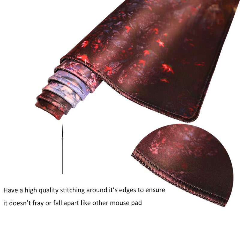 [Australia - AusPower] - Ymigo Gaming Mouse Pad XXL Large Extended Desk Mat Non-Slip Waterproof Mousepad for Laptop, Computer PC-35.4”x15.7”(shumu-7) Shumu-7 