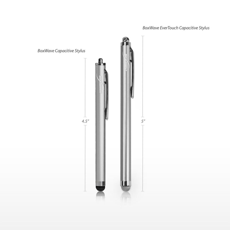 [Australia - AusPower] - BoxWave Stylus Pen Compatible with iPad (1st Gen 2010) (Stylus Pen by BoxWave) - EverTouch Capacitive Stylus, Fiber Tip Capacitive Stylus Pen - Jet Black 