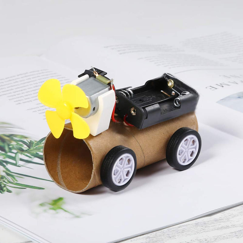 [Australia - AusPower] - Sntieecr 6 Set 131 PCS DC Motors Kit, Mini Electric Motor 1.5-3V 15000RPM with 66 PCS Plastic Gears, Shaft Propeller, Bulbs, Buzzer Sounder, Science Experiment Set for Kid DIY STEM Engineering Project 