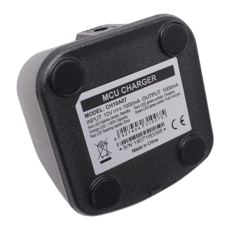 [Australia - AusPower] - CH10A07 Charger Compatible for Hytera PD782 PD702 PD602 PD562 PD502 PD505 PD565 PD580 PD605 PD662 PD665 PD685 PD705 PD755 PD785 PT580H BL2503 BL2502 BL2006 BL2008 