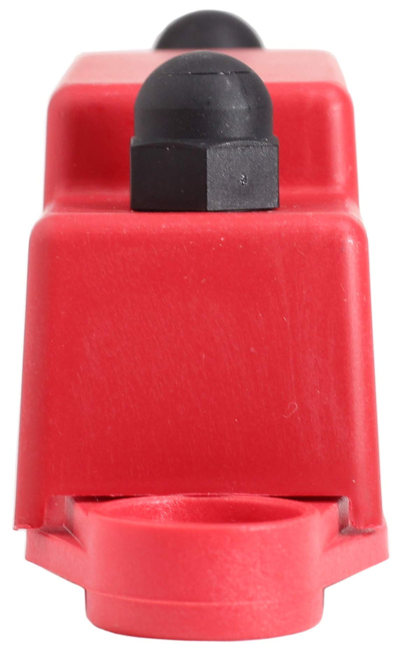 [Australia - AusPower] - Fastronix 3/8" 4 Stud Power and Ground Distribution Block with Cover 3/8" Red and Black 