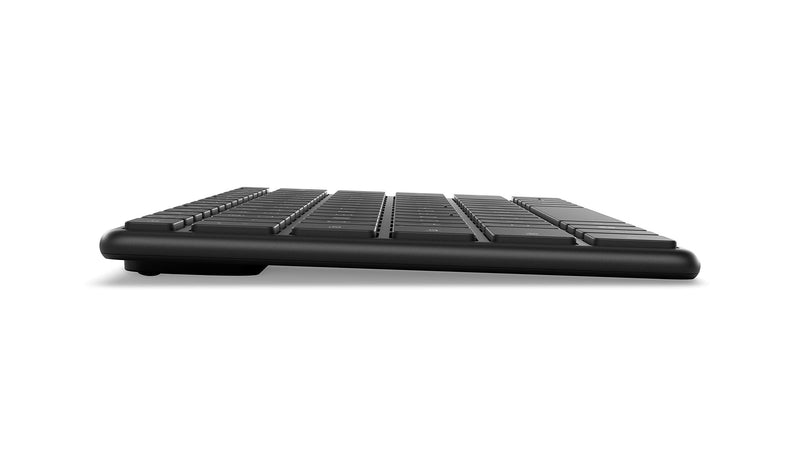 [Australia - AusPower] - Microsoft Designer Compact Keyboard - Matte Black. Standalone Wireless Bluetooth Keyboard. Compatible with Bluetooth Enabled PCs/Mac 
