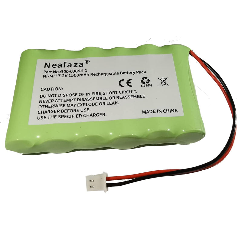 [Australia - AusPower] - NEAFAZA 300-03864-1 7.2v 1500mAh Battery Replacement Compatible with Honeywell Alarm Lynx WALYNX-RCHB-SC Honeywell Lynx Touch K5109, L3000, L5000, L5100, L7000 