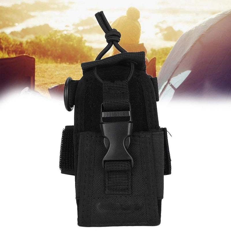 [Australia - AusPower] - PUSOKEI Tactical Universal Radio Holster Versatile Arm Bag Carry Pouch Case Holder for UV-5R UV-82 Walkie Talkie Heavy Duty Holder Case 