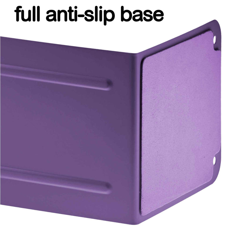 [Australia - AusPower] - Acrimet Jumbo Premium Metal Bookends 9" (Heavy Duty) (Purple Color) (1 Pair) 