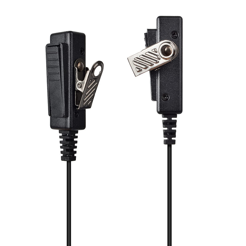 [Australia - AusPower] - UAYESOK QX-95 2 Pin Earpiece Headset for Motorola CP200 CP200D DTR550 DTR650 RDU2020 RDU4100 RDU4160D SP50 P200 Walkie Talkie with Transparent Acoustic Tube 