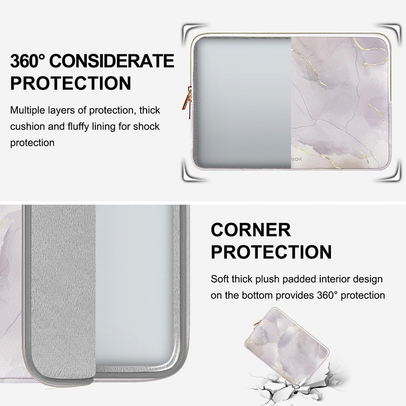 [Australia - AusPower] - ARVOK 15 15.6 16 inch Laptop Sleeve for MacBook Pro 15 inch/MacBook Pro 16 inch Water-Resistant Laptop Case Notebook Computer/Tablet Pouch Cover for HP/Dell/Lenovo/Asus/Acer/Samsung with Extra Bag 15-15.6 inch Ink Painting 