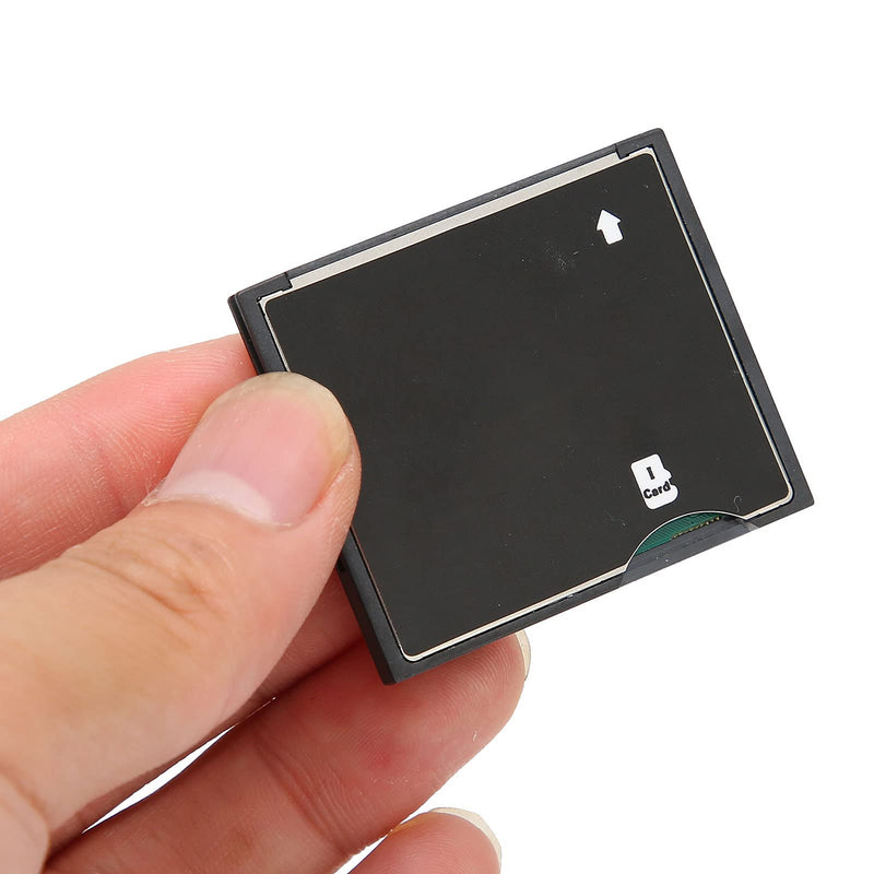 [Australia - AusPower] - Vbestlife Memory Card to CF Micro Storage Card Adapter,Memory Card→CF Micro Storage Card Riser,for CF Cards Camera,CF Adapter(Black) 