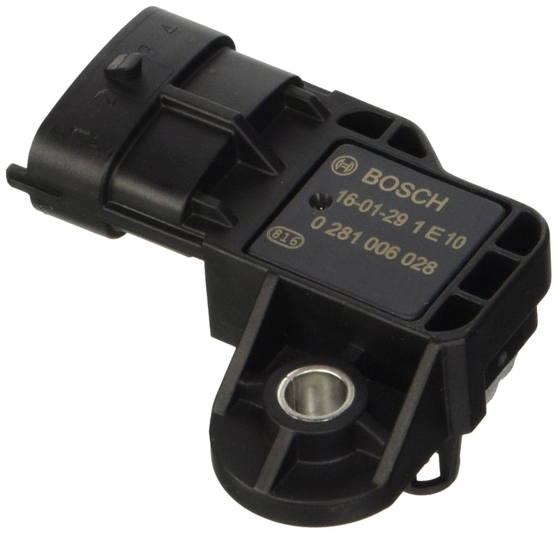 [Australia - AusPower] - Bosch 0281006028 Original Equipment Boost Pressure/Manifold Absolute Pressure (MAP) Sensor for Select Alfa Romeo: 2017-20 Giulia, 2018-20 Stelvio; Porsche: 2011 911 